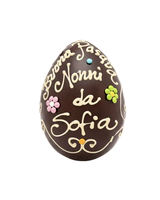 UOVO CIOCCOLATO PERSONALIZZABILE. 600 GRAMMI.