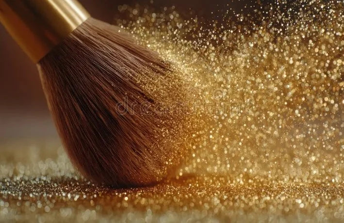 POLVERE GLITTER PERLESCENTE. NATURALE 100%. EDIBILE ANCHE PER CANDELE E SAPONI.