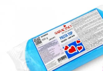 Azzurro 500 gr. Pasta di zucchero Top Saracino