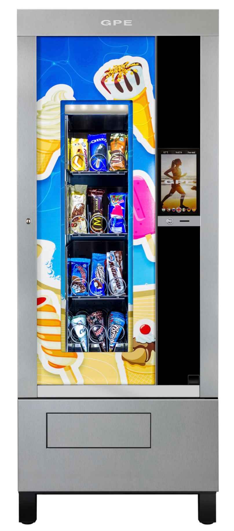 GPE FROZEN MASTER. DISTRIBUTORE AUTOMATICO PER GELATI E SURGELATI