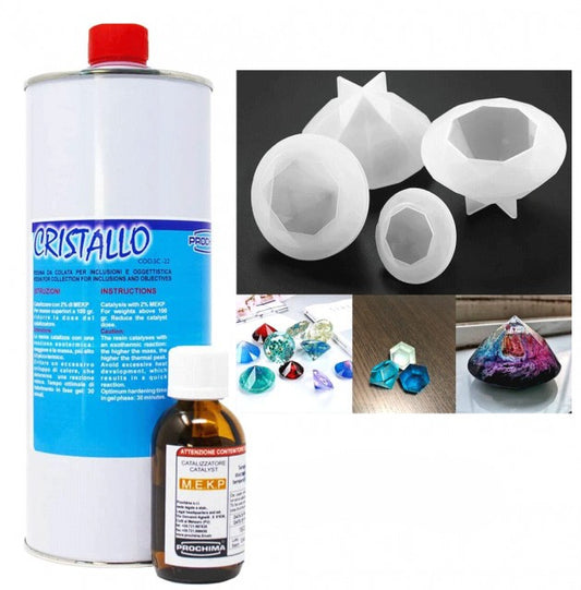 Effetto Cristallo. Resina da colata - WORLD PRODUCTS SHOP