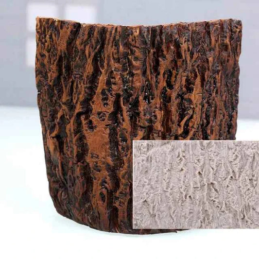 Corteccia venature Legno. 19x16 cm. Fantastico grande stampo in silicone