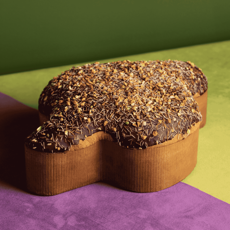 Colomba Dubai Style con crema di pistacchio 750g Senza canditi