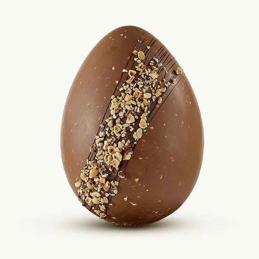 Uovo di Pasqua Nocciola Liscio Granellato – 550g