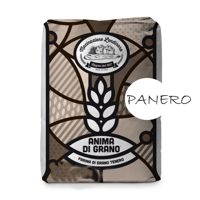 PANERO Brown Wheat Soul. Flour Blend for Dark Bread. Lendinara Milling.