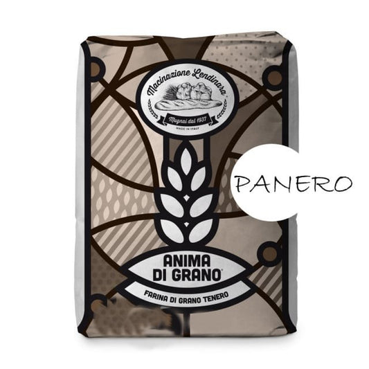 PANERO Brown Wheat Soul. Flour Blend for Dark Bread. Lendinara Milling.