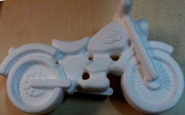 Treno di 12 cm in polistirolo