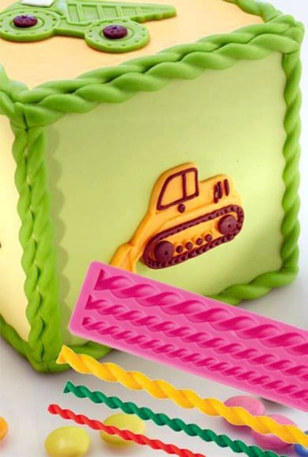 Treccia. Grande Stampo in silicone ST02 Special Day Collane Pavoni.