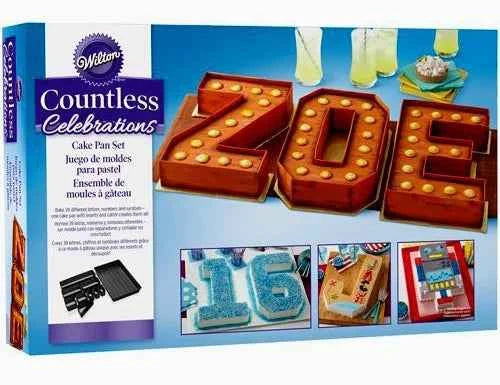 Lettere Maiuscole ad Espulsione. Kit Alfabeto di 26 stampi