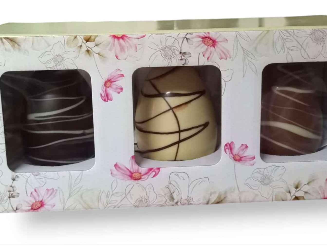 box 3 ovette triplo cioccolato gr 450