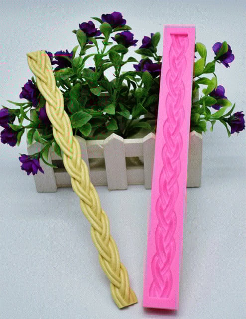 Long Edge Crossed Wires. Silicone Mold