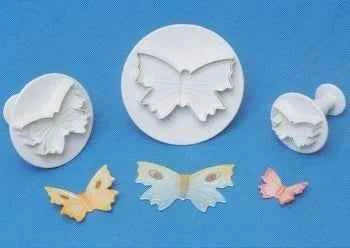 (Copia) Farfalle. Set 3 Stampi espulsione di varie dimensioni Tagliapasta.