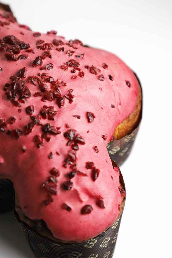 Colomba Dolce Pasquale ai frutti di bosco e cioccolato rosso RUBY – lievitazione naturale – artigianale 750gr