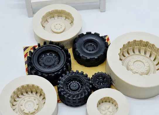 Bicicletta. Stampo in silicone