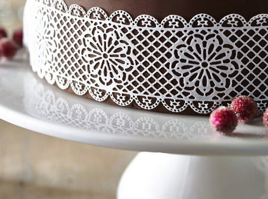 Silicone lace and lace trim. Model CP4.