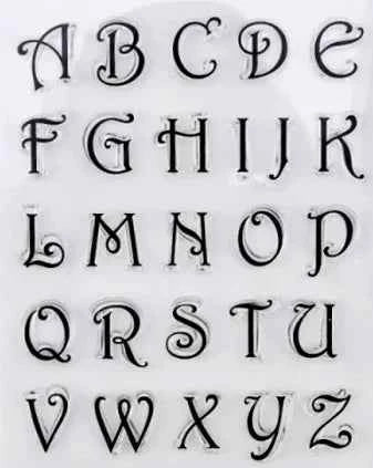 Lettere Alfabeto a Bandiera. Stampo in silicone