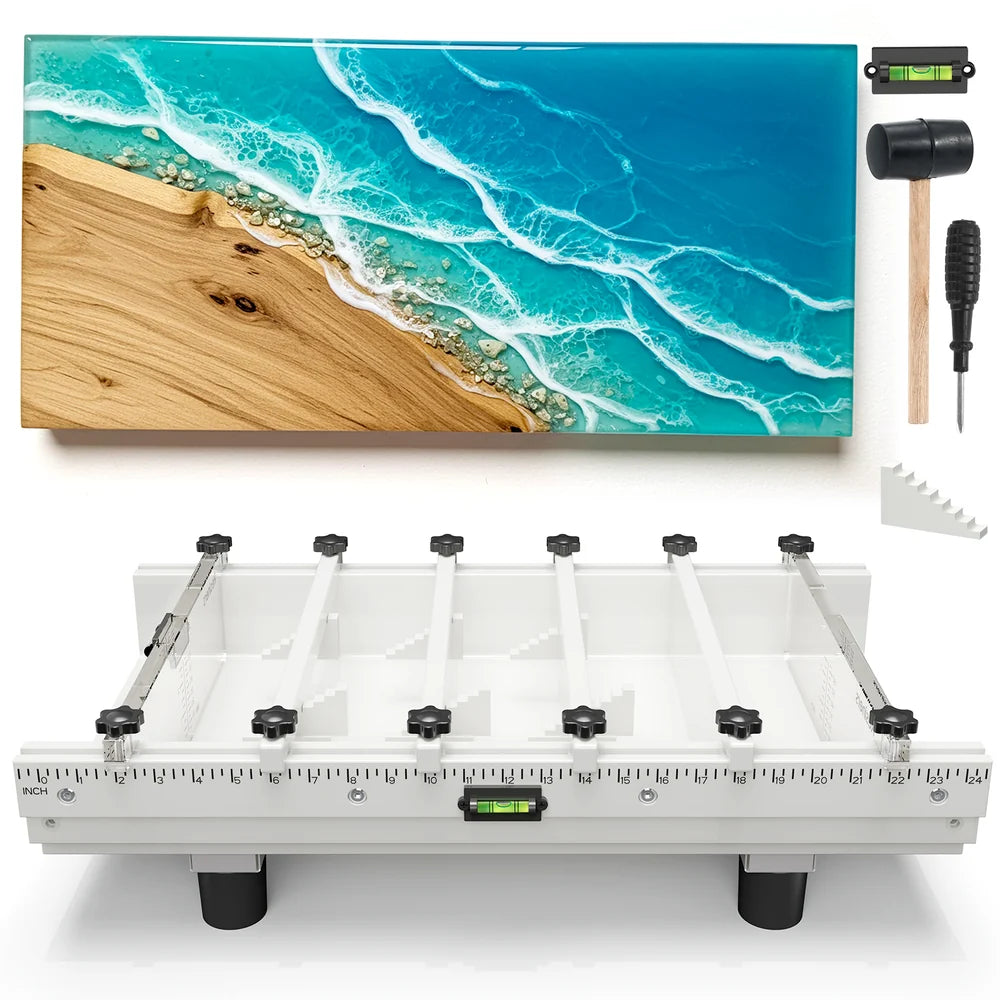 Stampo in resina epossidica Resiners® River Table con divisorio regolabile