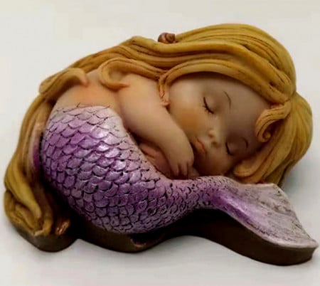 Beautiful Mermaid. Sea. Little Mermaid Silicone Mold