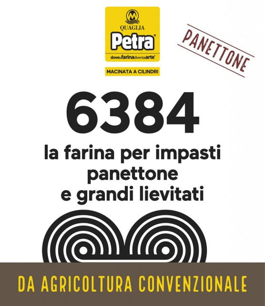 Farina per PANETTONE 6384 PETRA. W 370-390