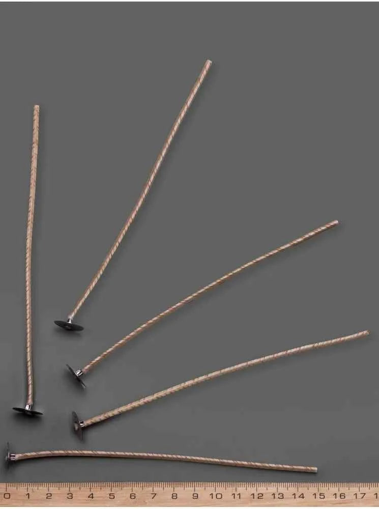 Stoppini AVP68 da 7-9-12-15 cm. Per Candele in contenitore diametro 11-12 cm