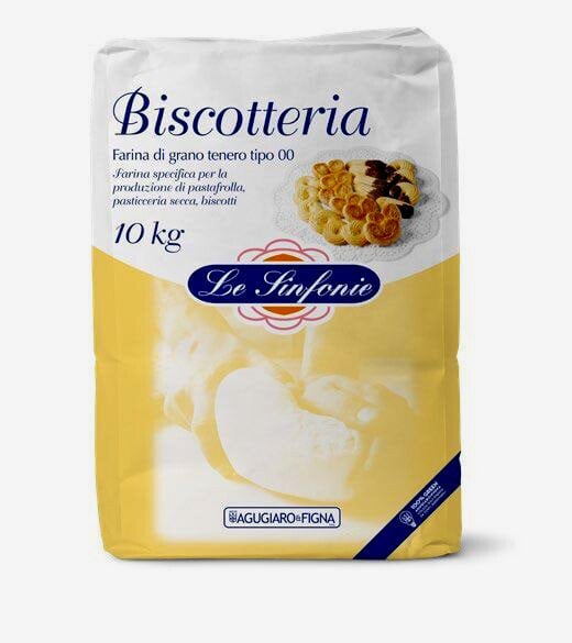 Biscotteria Le Sinfonie W 140. Farina ideale per la produzione di biscotti, frolle, frolle montate