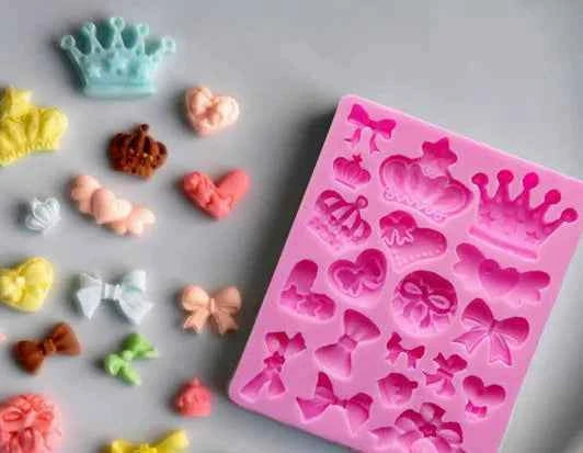 Fiocco di Neve in 12 forme. Stampo in silicone