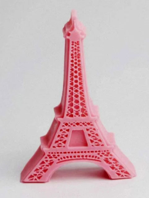 Torre Eiffel 3D di 11 x 6.5 x 2.5 cm. Stampo in silicone anche per Candele - WORLD PRODUCTS SHOP