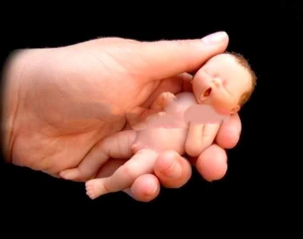 Yawning Baby Silicone Mold