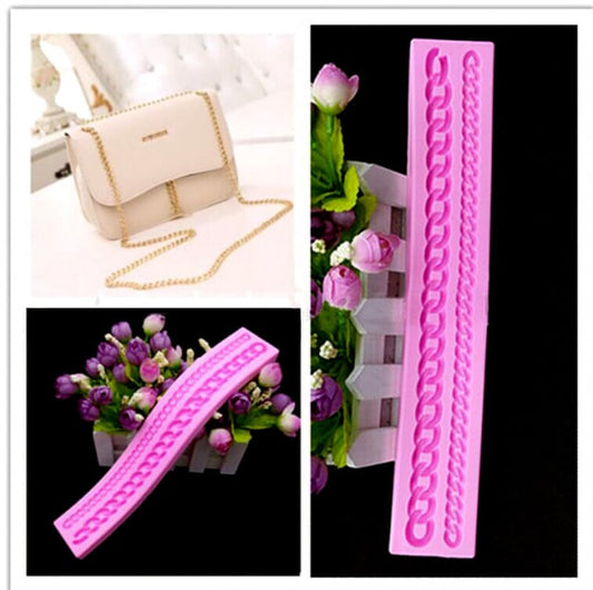 Long Bag Chain. Fantastic Silicone Mold