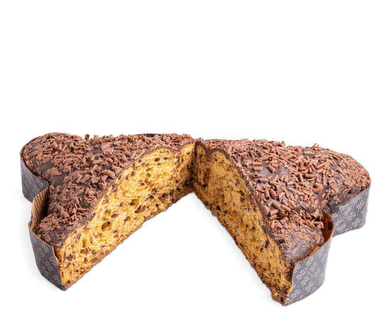 Colomba Dolce Pasquale Cioccolato e Pera – lievitazione naturale e FARCITA al cioccolato – artigianale 750gr
