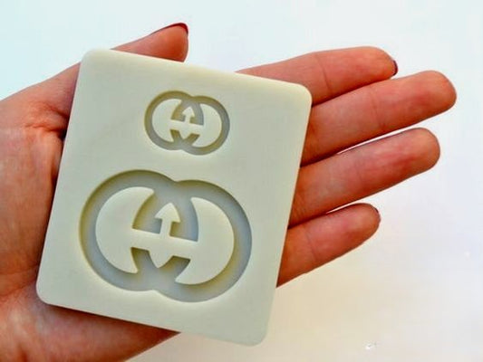 Logo Gucci. Stampo in silicone - WORLD PRODUCTS SHOP