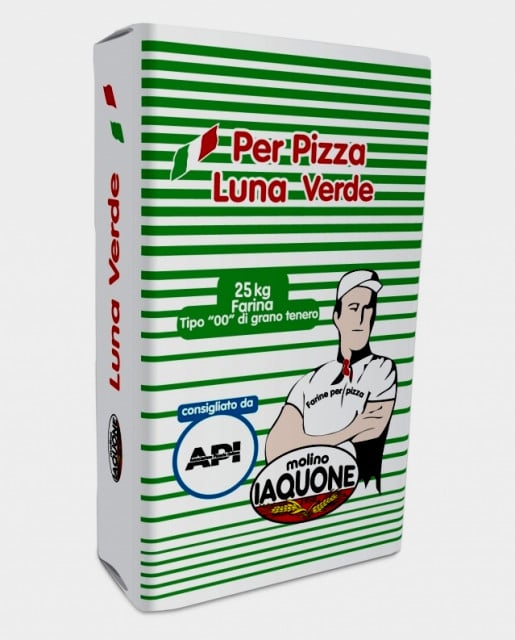 Luna Verde. For round, pan, and peel pizzas. W 230-250. Short/medium leavening. Iaquone