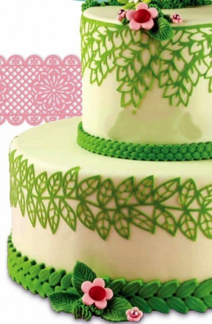 Tappetino in silicone per decoro Linea Magic Decor TMD07 Pavoni.