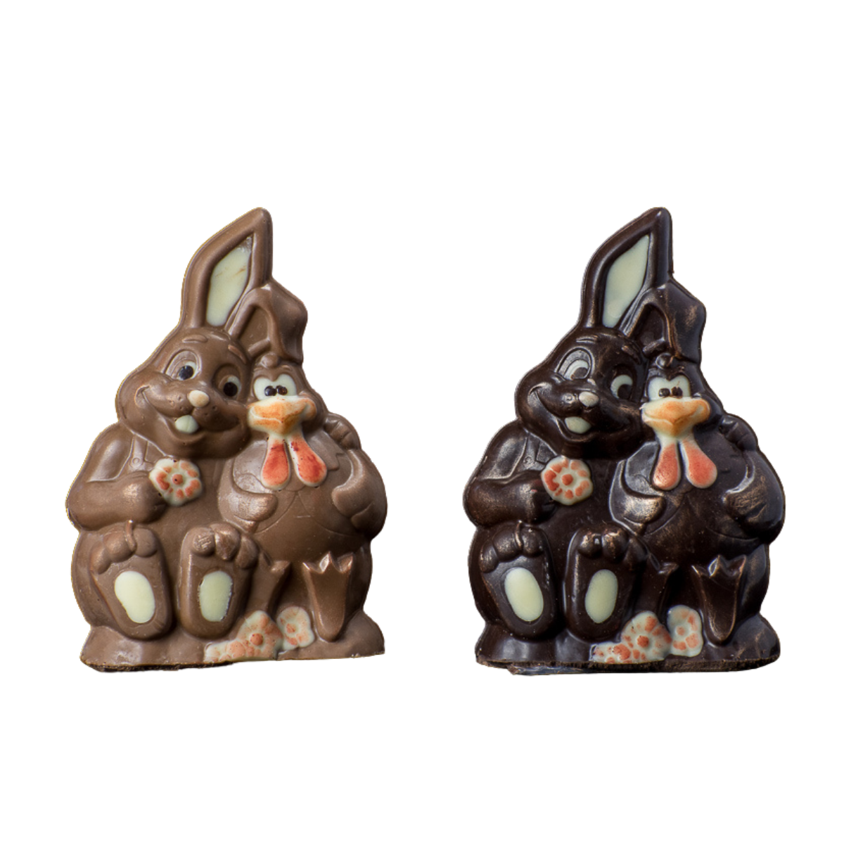 CONIGLIETTO E GALLINELLA INNAMORATI