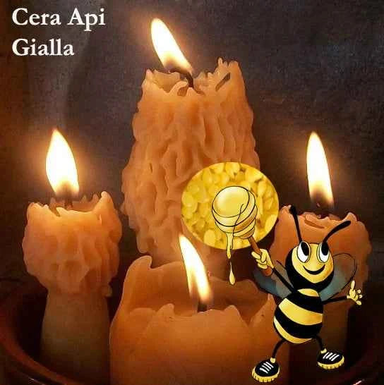 Pura Cera d’Api Gialla in perle per Candele. WORLD PRODUCTS SHOP