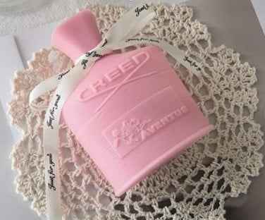 Grande Stampo Profumo Logo Griffe Creed di 10.3 x 13h x 7 cm. Stampo in silicone anche per Candele. MakeUp