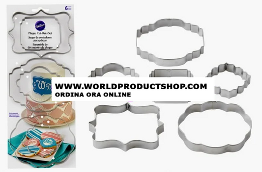 Set C of 24 Geometric Metal Cutter Molds