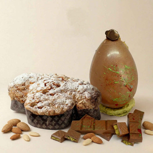 Pack "Tradizione & Innovazione 🆕" Colomba Tradizionale + Uovo Dubai
