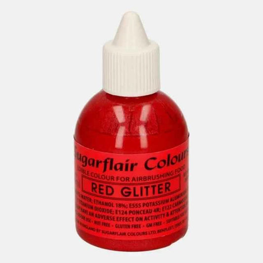 Rosso Fluo 60 ml. Colorante liquido anche per Aerografo. Sugarflair