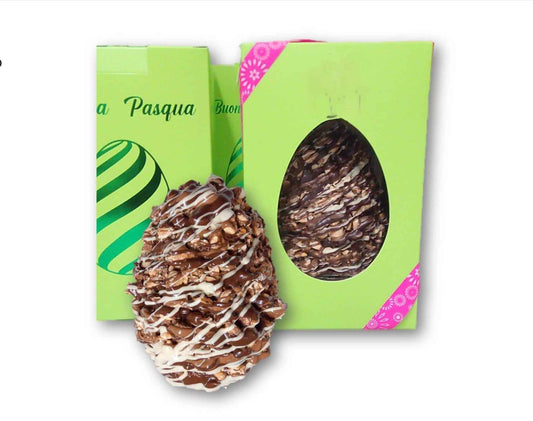 Uovo Fusion Nocciola e pistacchio farcito. By Chef Giovanni Pantaleo. 1 KILO