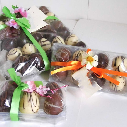 Ovetti di cioccolato WORLD PRODUCTS SHOP. By Chef Giovanni Pantaleo.  6 – 10 – 30 pz.