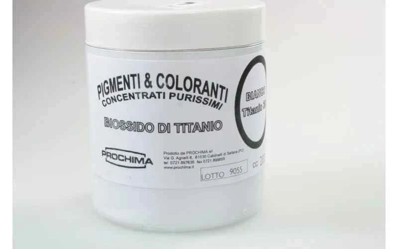 Sbiancante per Marmorina Diplast Gesso 200 gr. Colorante Bianco Titanio