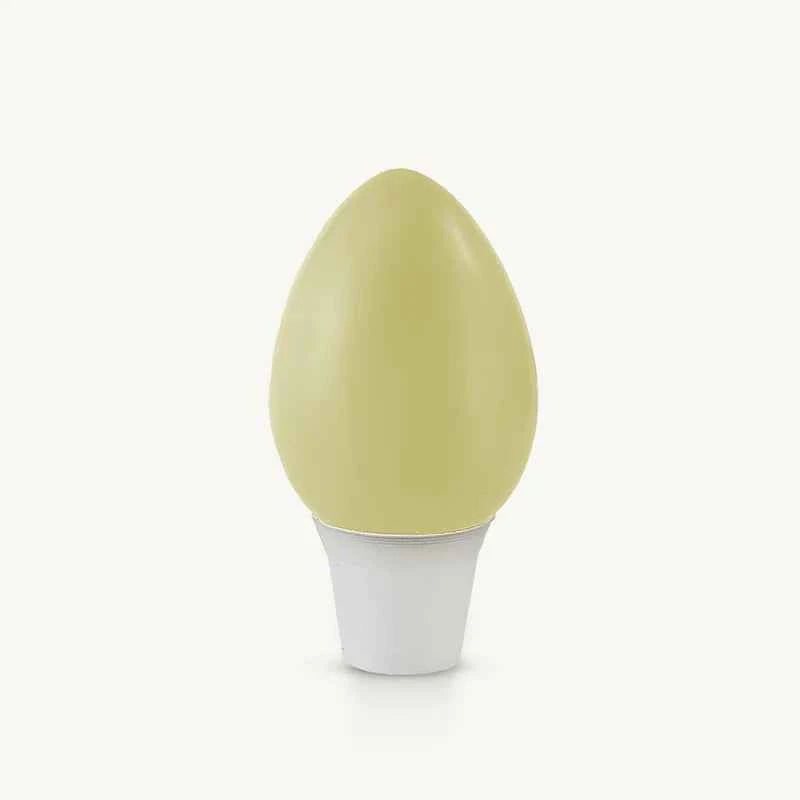 Uovo liscio bianco