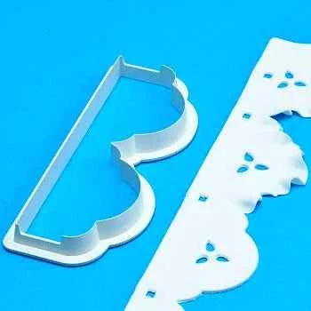 Bordo e Cornice. Straight Frill Cutter. Stampo Tagliapasta