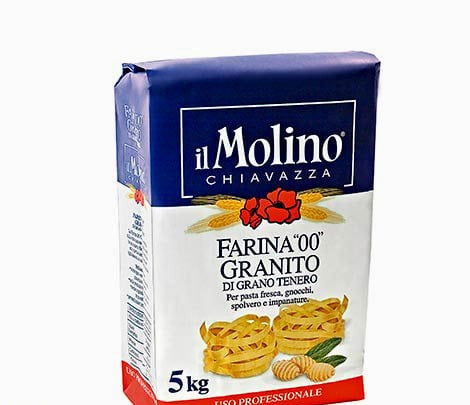 Granite. 00 soft wheat flour. Professional flour. 1 kg. Molino Chiavazza