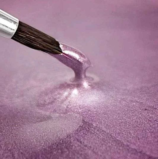 Lilla Metallizzato. Colorante in gel. Rainbow Dust