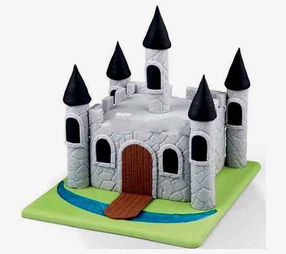 Set 2 stampi di Muro Legno Mattoni e Pietra. Silicone. Wilton