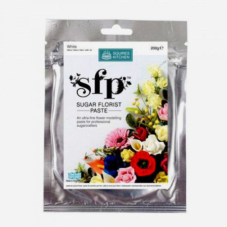 Gum Paste Bianca per Fiori. Alta qualità. Squires Kitchen