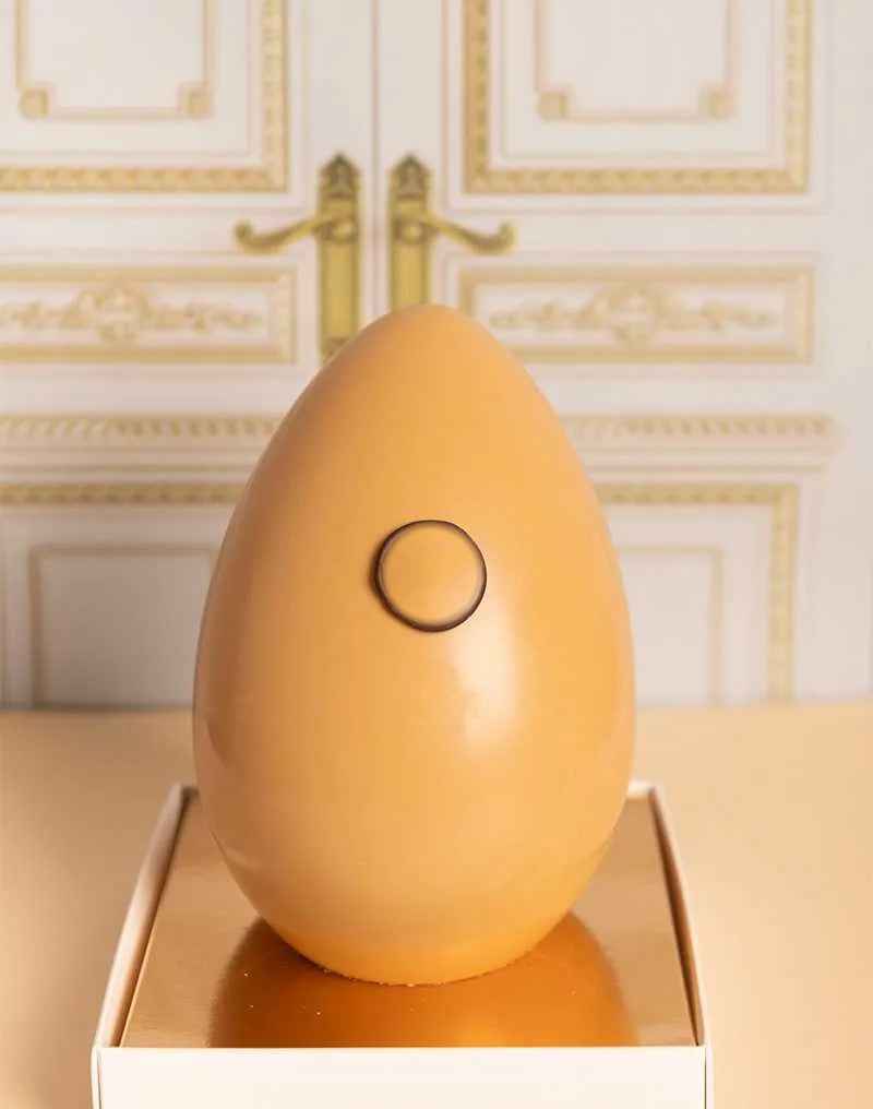 Uovo di Pasqua al Cioccolato con Caramello