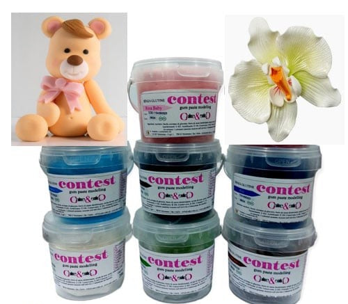 Gum Paste Contest. New Colors!! Modeling Sugar Paste